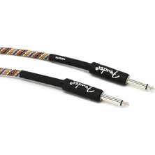 Festival Hemp Instrument Cables 3 Metre - Rainbow Enstrüman Kablosu