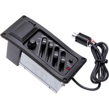 Me-40 Gitar Preamp 4-Band Eq Ekolayzer Piezo Pickup Amplifier Tunerli