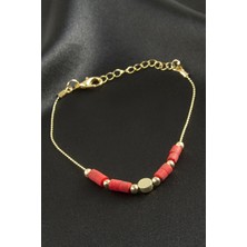 Bijuteri Net Yuvarlak Kum Boncuk Bileklik