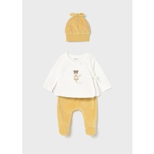 Mayoral Kız Bebek Şapkalı Takım 0/18 Ay 2559