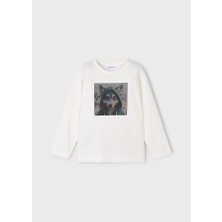 Mayoral Erkek Çocuk Uzun Kollu Tshirt 4/10 Yaş 4081
