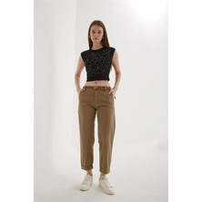 Fashion Friends Fashıon Frıends Kadın Kemerli Pantolon 25Y0107K1