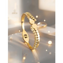 Zerium 316L Çelik Dorikalı Kadın Bileklik