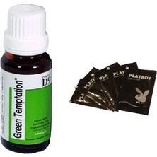 Vintessy Hepsidahice Green Temptation D9 Kadın + 5li Pboy Lubricant Jel