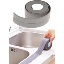 MiraLive Gri Su Sızdırmaz Lavabo Kenar Bandı (Kutusuz) (3.2m) (4887)