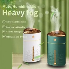 MiraLive 1000 ml Ultrasonik Hava Nemlendirici Işıklı Buhar Makinesi ve Aroma Difüzörü (4887)