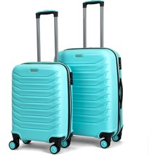 Reymond Luggage Lora Pp (Polipropilen) Kırılmaz Valiz, Kabin Boy&orta Boy