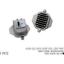 Niken AUDI Q3 2012-2018 SOL LED FAR MODÜL 8U0941475B 8U0941475B