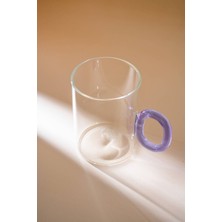 Acar Lume Kulplu Cam Bardak - 450 ml