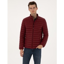 Pierre Cardin Erkek Bordo Kapitone Basic Mont 50313921-VR014