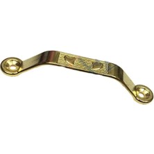 Vintessy Dekoratif Zamak Kulp Dıştan - 64MM, Sarı, 100 Adet