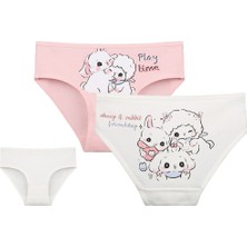 Donella 5'li Kız Çocuk Külot