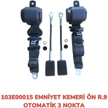 AFT EMNİYET KEMERİ ÖN 3 NOKTA OTOMATİK R9 103E00015