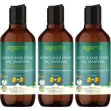 Doğal Kepeğe Karşı Etkili Şampuan 400 ml (Vegan,tuzsuz)