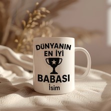 BB Design Kişiye Özel Dünyanın En Iyi Babası Kupa Bardak 330 ml Seramik Hediye Fikirleri
