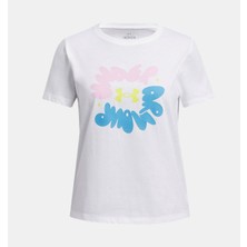 Under Armour Kız Çocuk UA Bubble Wordmark T-shirt