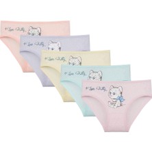 Donella 5'li Kız Çocuk Külot