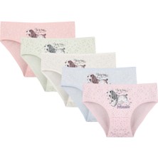 Donella 5'li Kız Çocuk Külot