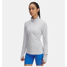 Under Armour Kadın Ua Launch Pro Yarım Fermuarlı Uzun Kollu T-Shirt 1379349-014
