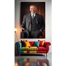 Özkacar Group Atatürk Portesi 1 Ev Duvar Salon Güzellik Salonu Ofis Dükkan Dekarasyon Kanvas Tablo