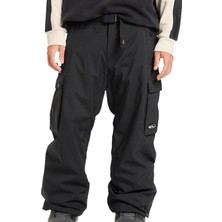 Quiksilver Snow Down Cargo Erkek Siyah Snowboard Pantolonu