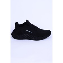Pierre Cardin 30680 Fileli Rahat Taban Esnek Siyah Günlük Kadın Spor Ayakkabı