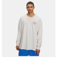 Under Armour Erkek Ua Heavyweight Modern Sport Oversize Uzun Kollu T-Shirt 6004885-110