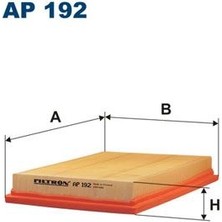 Filtron HAVA FILTRESI FORD FIESTA 5 2001-2008 FUSION 2001-2012 1.20251.4 165 MAZDA 2 2003 ZETEC