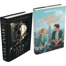 İndigo Kitap Çalıntı Hayat 1 Ciltli ve Beyaz Leke 2 Özgürlük Ciltli Aslı Arslan 2li Set + Hediyeli