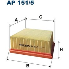 Filtron HAVA FİLTRESİ FIESTA 6 2008 BMAX 2012 TRANSİT COURIER 2014 CONNECT 2013FORD ECOSPORT 2013