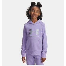 Under Armour Kız Çocuk Ua Rival Fleece Shimmer Kapüşonlu Sweatshirt 6004118-538