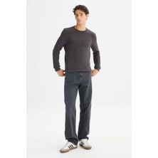 Lee L2520364220 Kahve Erkek Regular Fit Triko Kazak