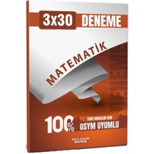 Anla Kazan 3X30 Matematik Deneme Tüm Sınavlar Için Uygun
