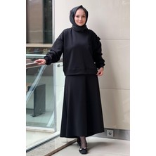 Missemramiss 4871  Alaera Nakışlı Bluzlu  Takım