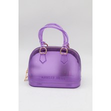Kriste Bell Kadın Omuz Askılı Silikon Çapraz Çanta Kb 996 - Lila
