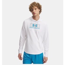 Under Armour Erkek Ua Rival Terry Logo Hood Sweatshirt 1390141-100