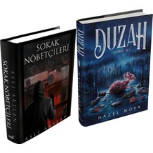 İndigo Kitap Duzah 2 Sonsuz Acı Ciltli ve Sokak Nöbetçileri 1 Ciltli Aslı Arslan 2li Set + Hediyeli