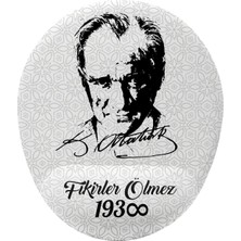 Hediye Labs Atatürk Fikirler Ölmez Bilek Destekli Mouse Pad
