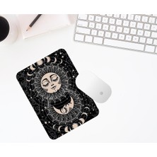 Hediye Labs Ay ve Güneş Baskılı Mouse Pad