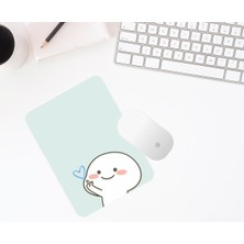 Hediye Labs Kalp Baskılı Mouse Pad