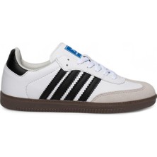 Boulder 1726 Kadın Beyaz-Siyah (36-40) Sneaker Ayakkabı