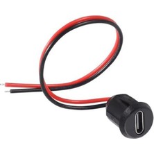 PM-27032 Kablolu Type-C Şase Soket Siyah