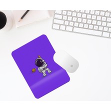 Hediye Labs Astronot Baskılı Bilek Destekli Mouse Pad