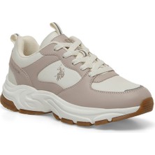 U.s. Polo Assn. Sorley 5pr Kadın Bej (36-40) Sneaker Ayakkabı