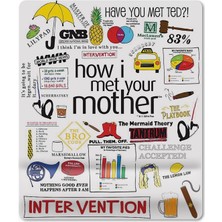 Hediye Labs How I Met Your Mother Bilek Destekli Mouse Pad