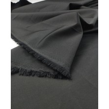 Kumaş Parça Siyah Pamuk Sentetik Dokuma (En 150 cm x Boy 110 Cm)