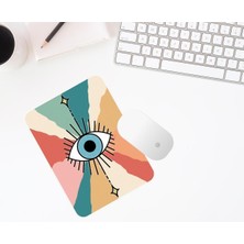 Hediye Labs Göz Baskılı Renkli Mouse Pad