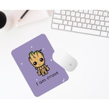 Hediye Labs I Am Groot Baskılı Mouse Pad