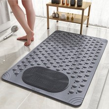 Duşa Kabin Küvet Içi Banyo Paspası 36 x 69,5 cm Vantuzlu Banyo ve Duş Kaydırmazı A-162