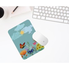 Hediye Labs "çiçeklerin Zarafeti Mousepad" Serisi Bilek Destekli Mousepad